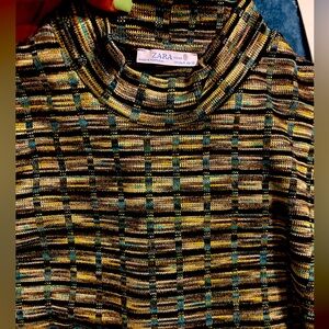 Zara multicolor shirt